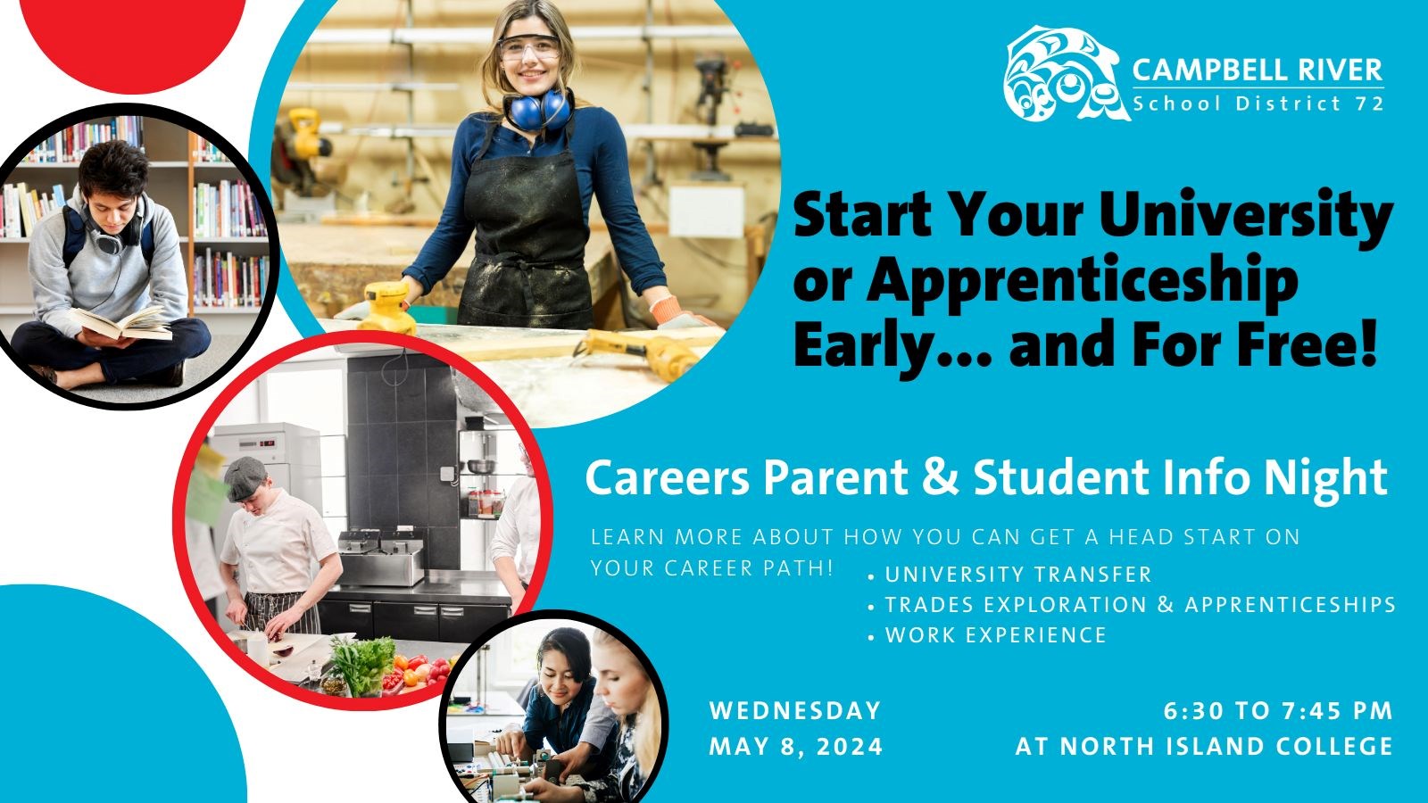 Careers Parent & Student Info Night - May 8