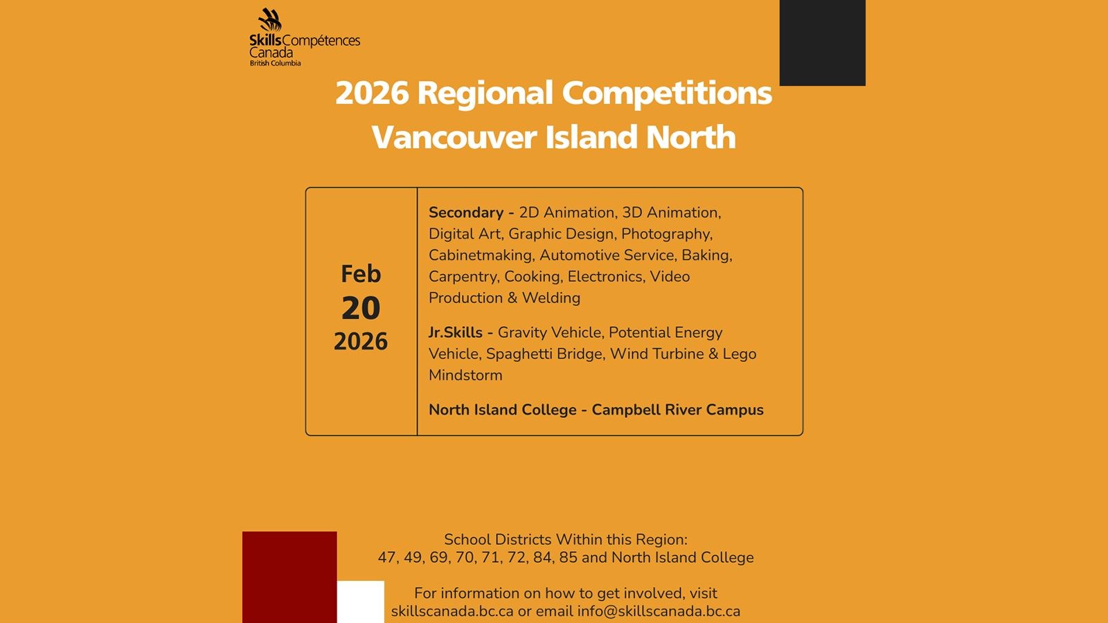VI North Skills Canada Regional Competition