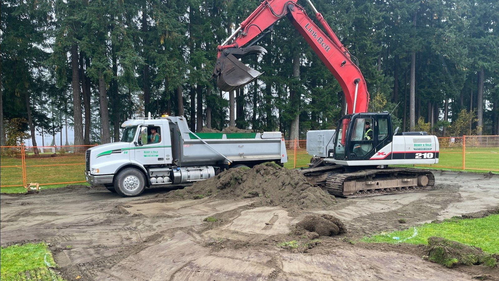 Pinecrest is pleased to be working with Barry and Vale on the excavation work for the new playground.