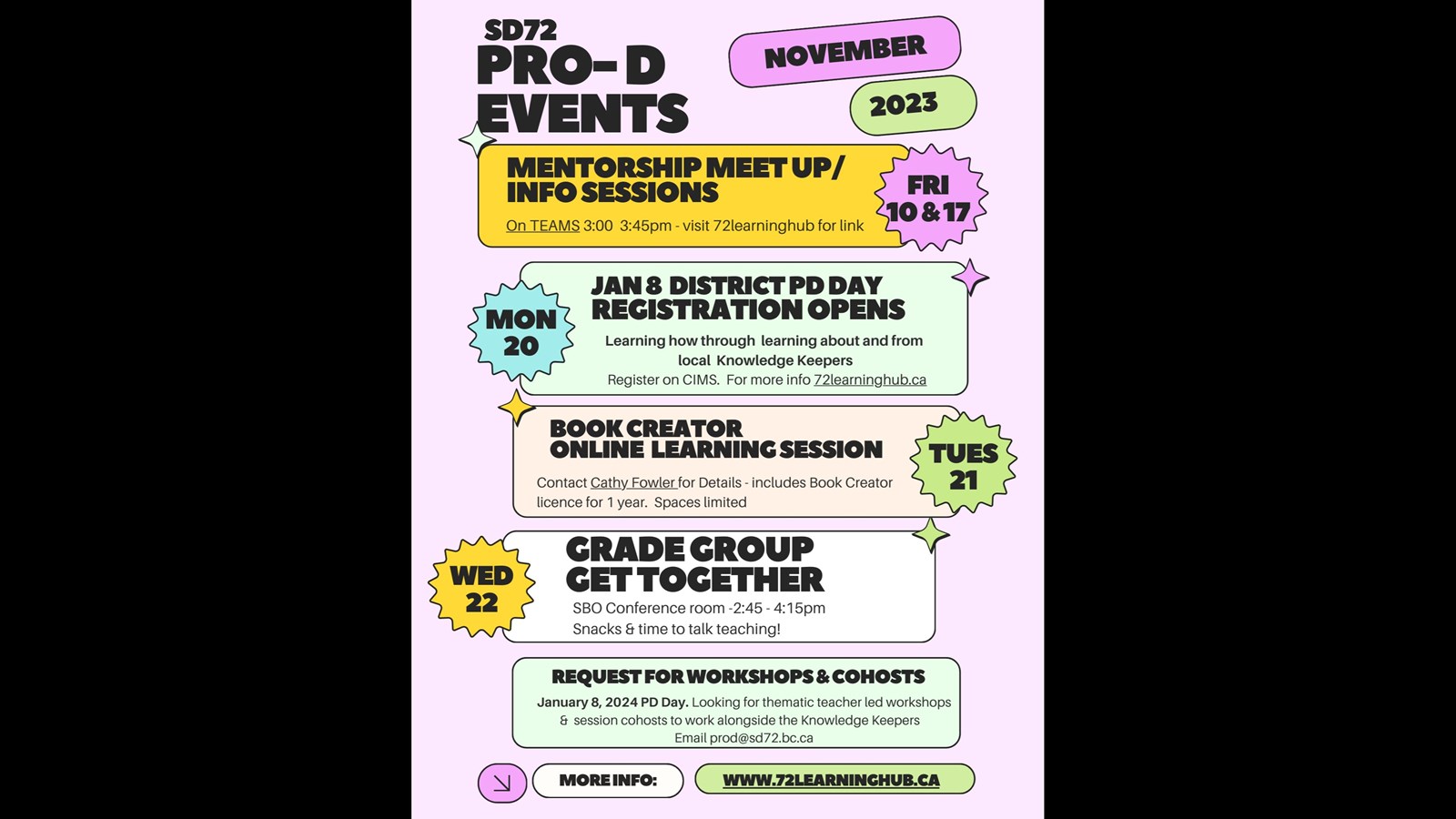 event flyer