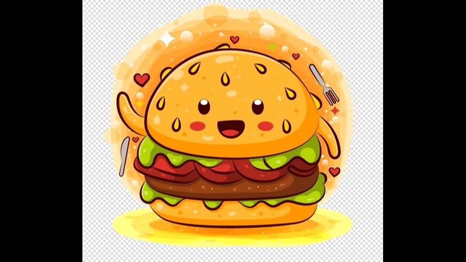 Happy Hamburger