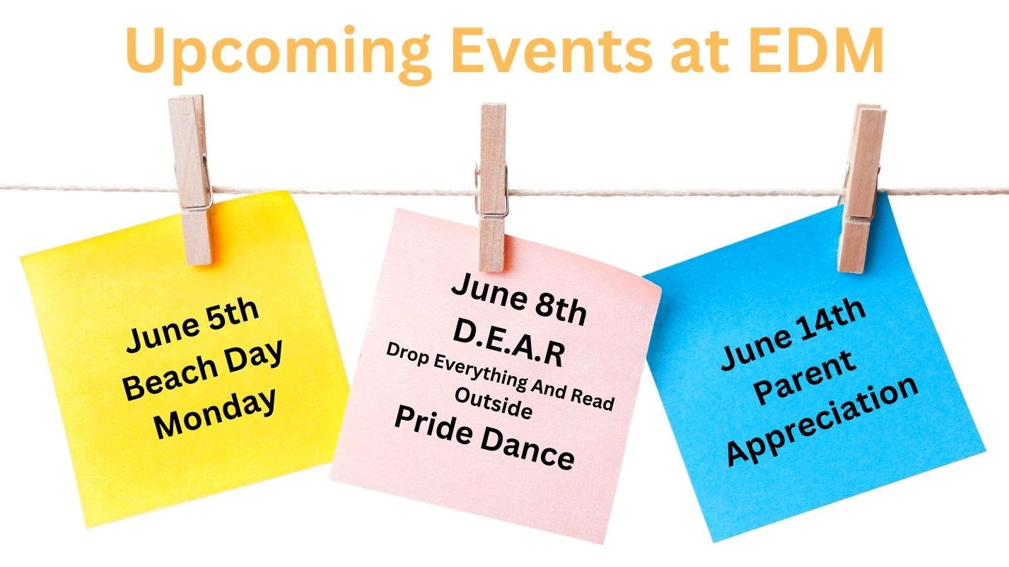 Upcoming Events at EDM