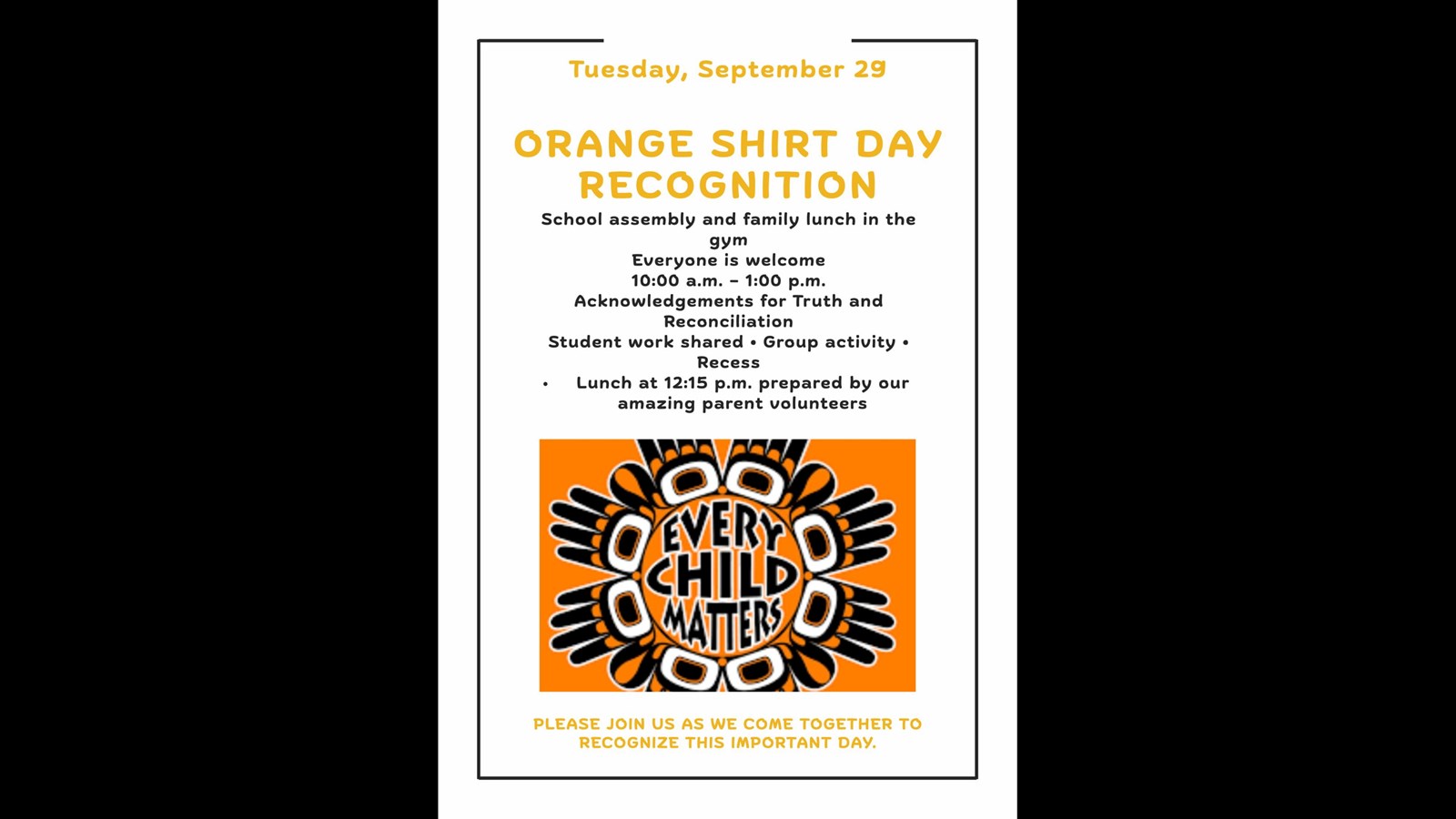 Orange shirt day