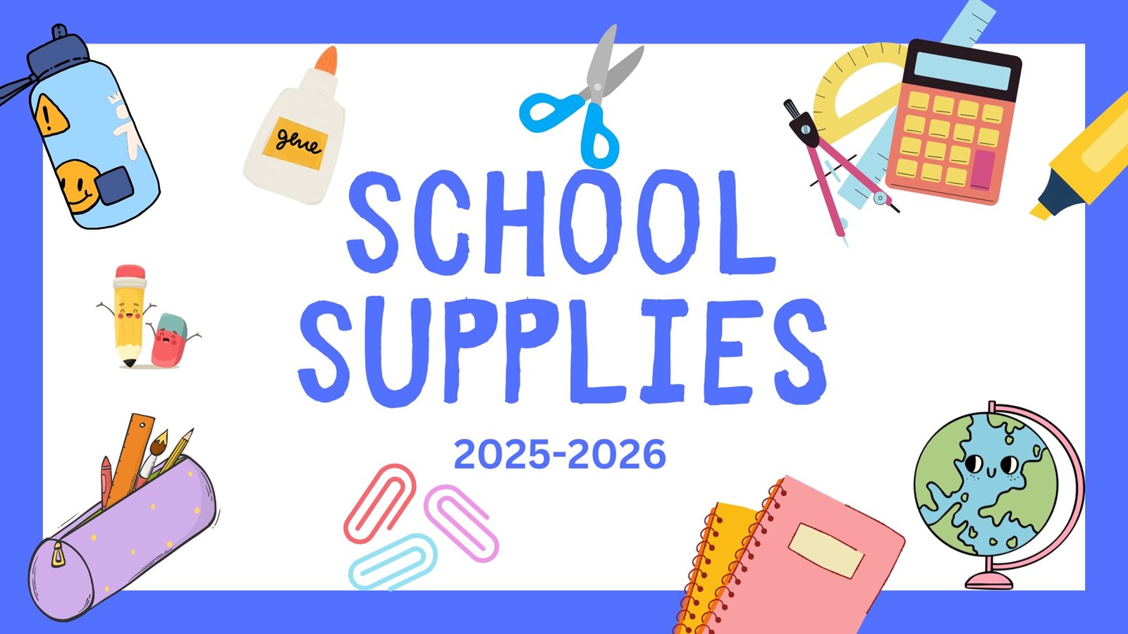 School Supplies 2025-2026